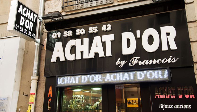 Achat d'or Paris 6 (75006)